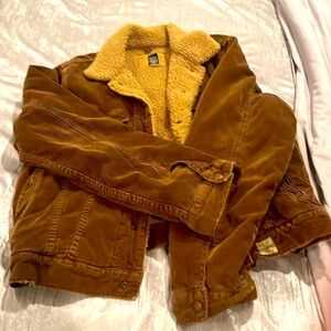 Abercrombie and Fitch Men’s jacket lightly worn. House is smoke & free.